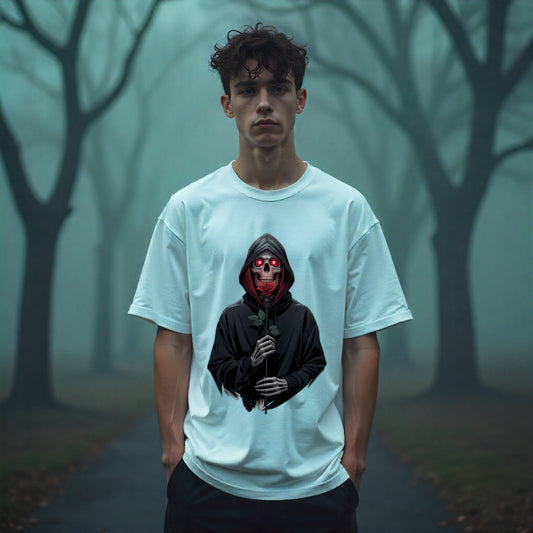 Reversed Soul Oversized T-Shirt – Contrast Edition White (Unisex)