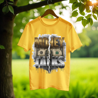 Money Talks Oversized T-Shirt  (Unisex)