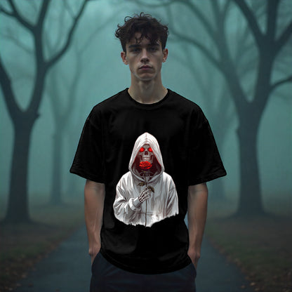 Crimson Death Oversized T-Shirt – Core Drop Black Edition  (Unisex)