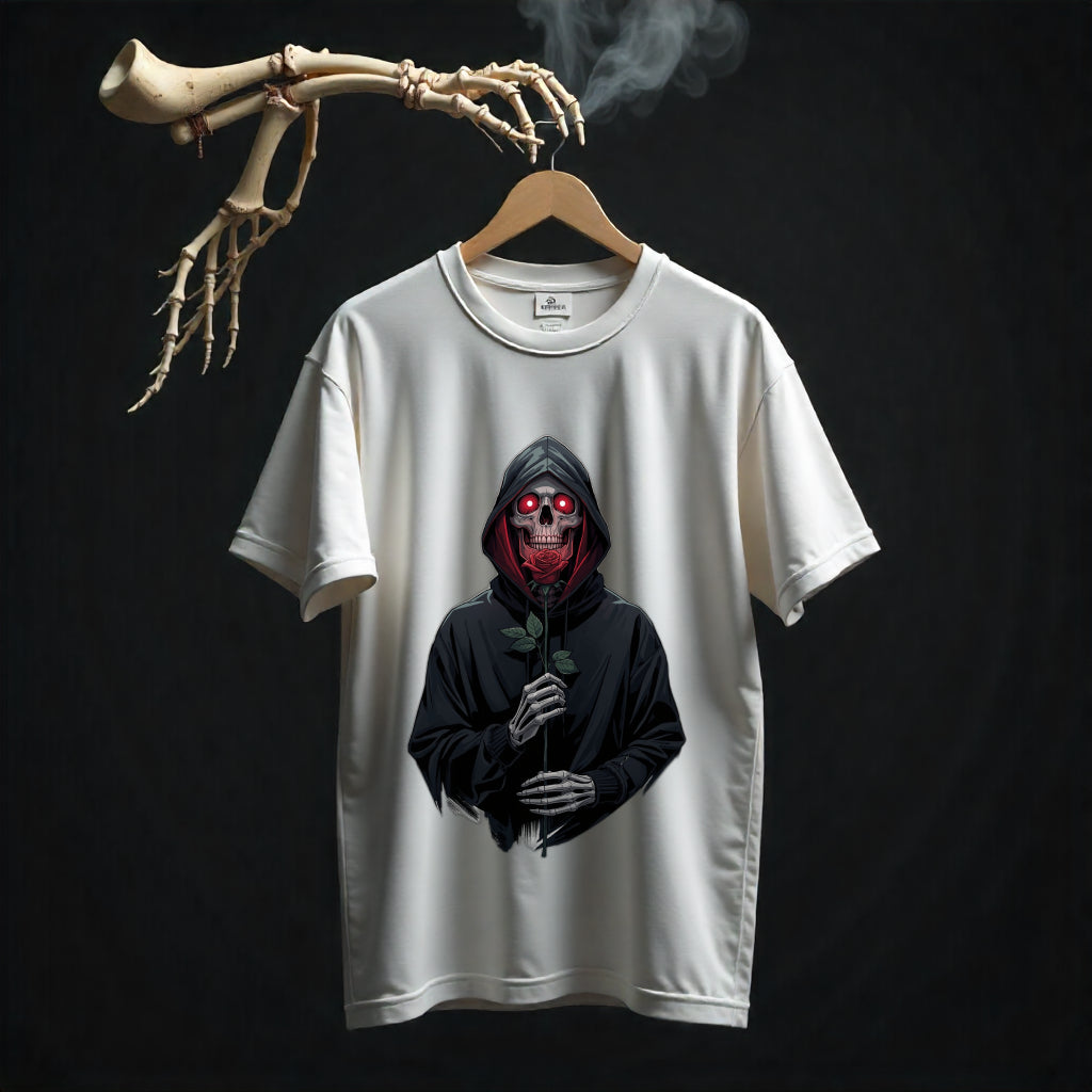 Reversed Soul Oversized T-Shirt – Contrast Edition White  (Unisex)