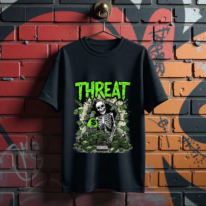 Threat Oversized T-Shirt – Core Money Drop Edition  (Unisex)
