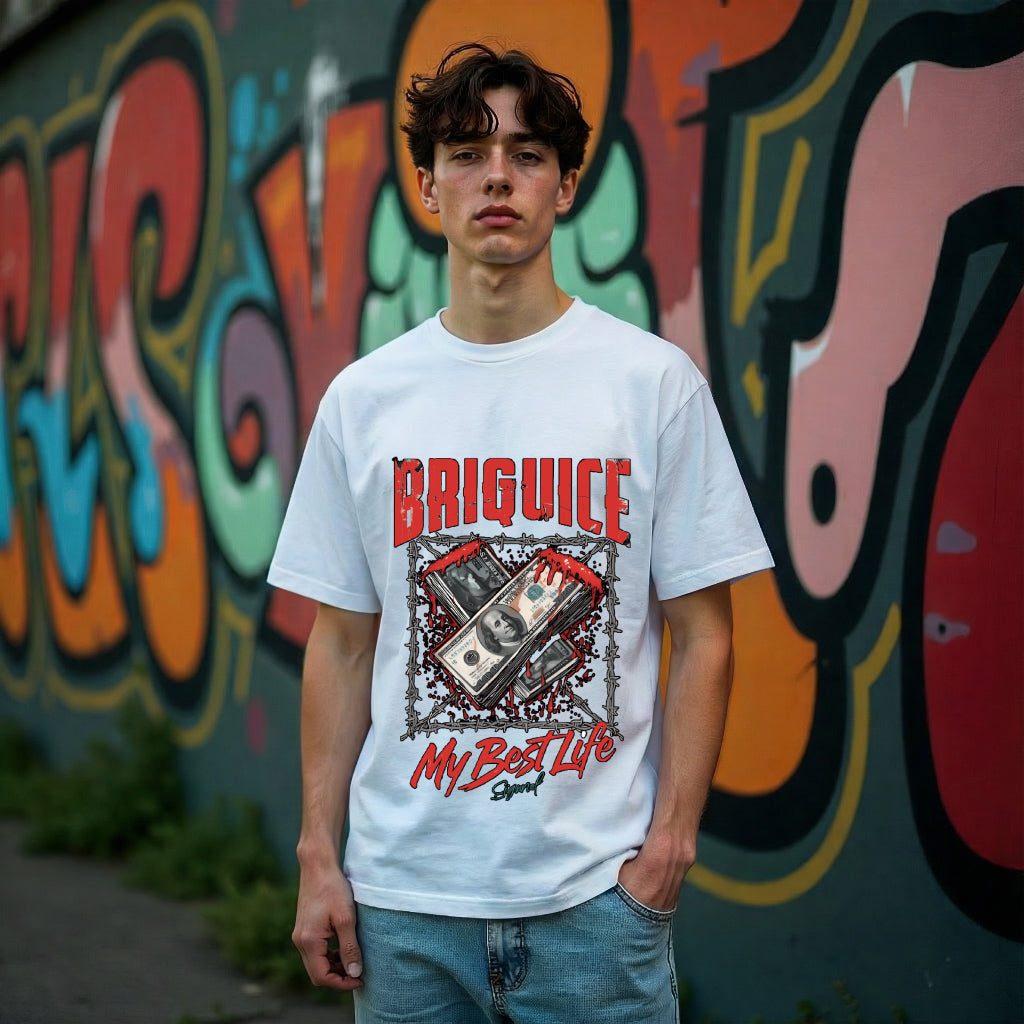 Briguice Oversized T-Shirt – Core Drop (Unisex)