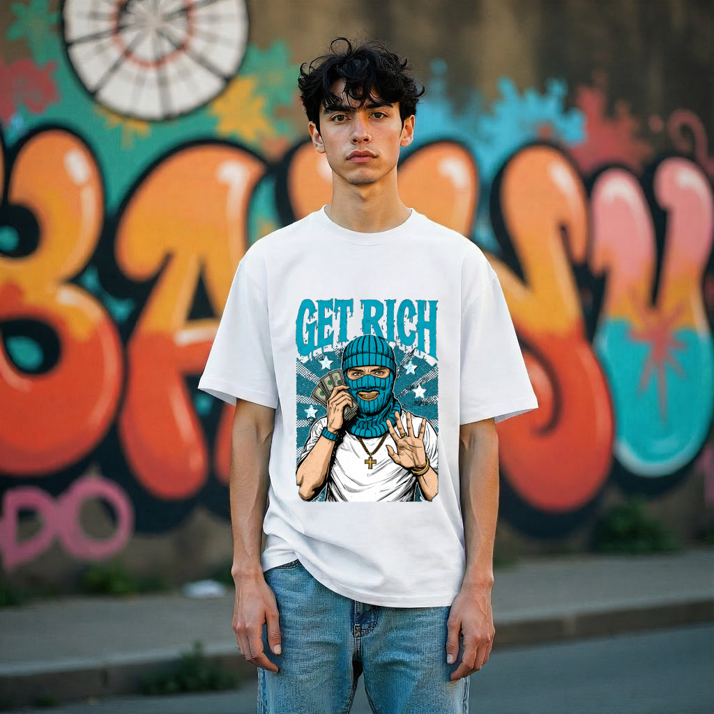 Anonymously Rich Oversized T-Shirt – Hustler’s Core Drop (Unisex)