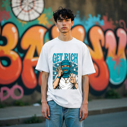 Anonymously Rich Oversized T-Shirt – Hustler’s Core Drop (Unisex)